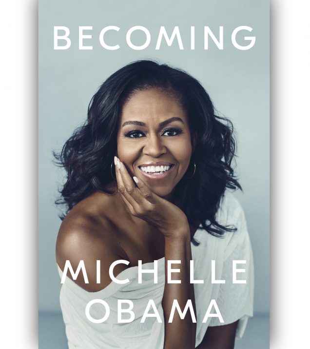 BECOMING BY MICHELLE OBAMA BOOK COVER