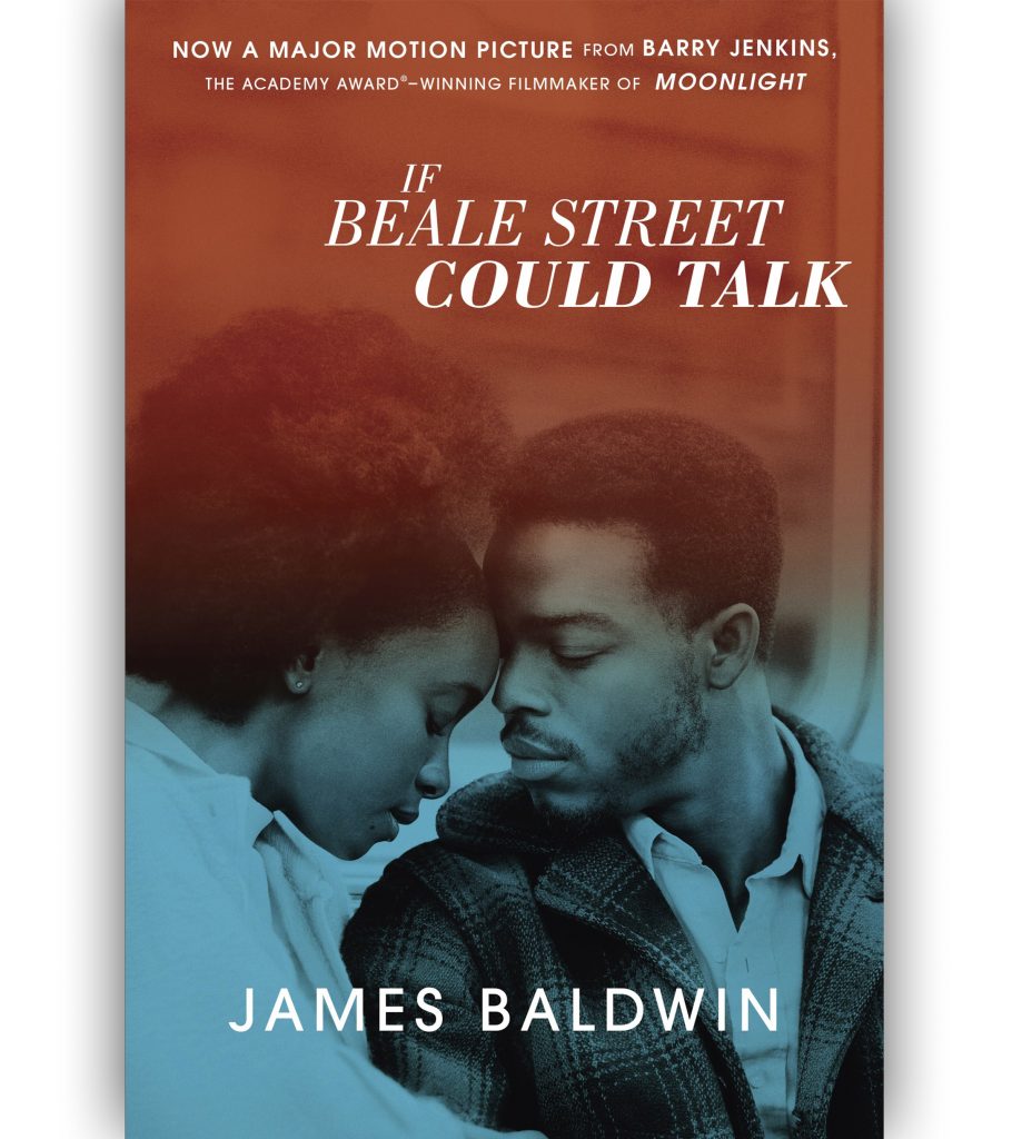 If Beale Street Could Talk by James Baldwin reissue with movie book cover 2018