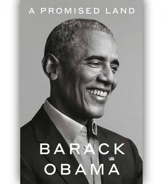 A PROMISED LAND BY BARACK OBAMA BOOK COVER