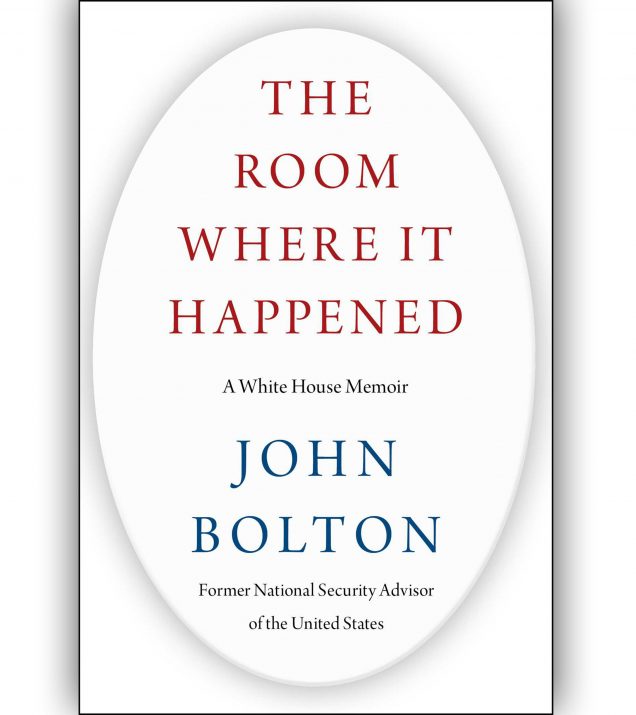 The Room Where It Happened By John Bolton Book Cover